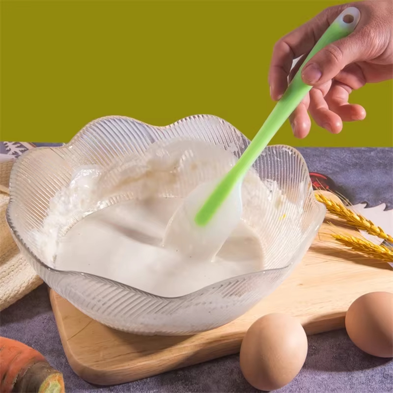 Pastry Brush Silicone - 28cm Kitchen Silicone Spatula, Semi Transparent