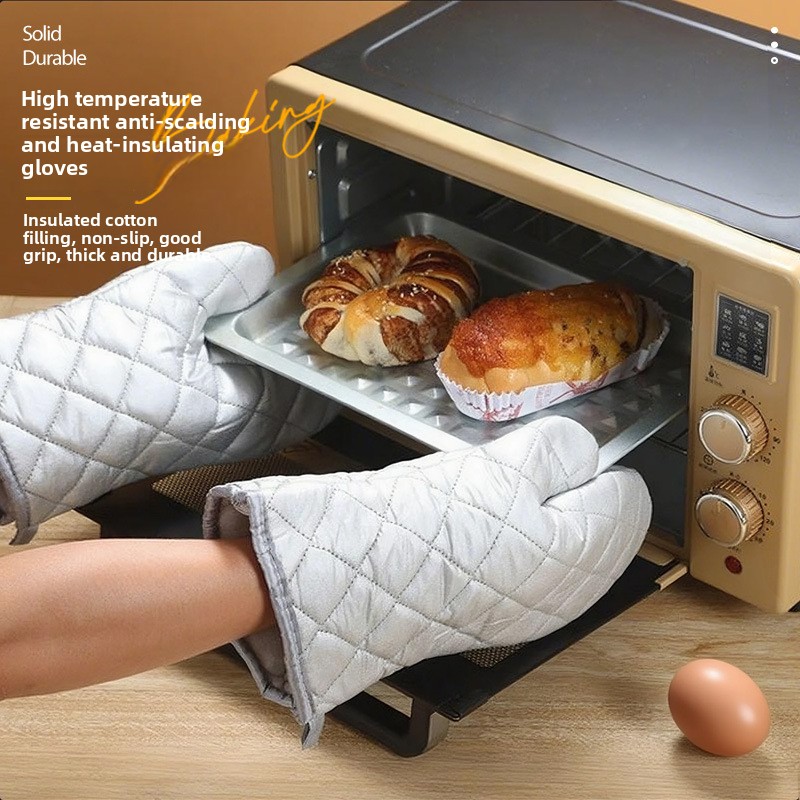 Kitchen Baking Oven - Kitchen insulation gloves, high temperature resistant