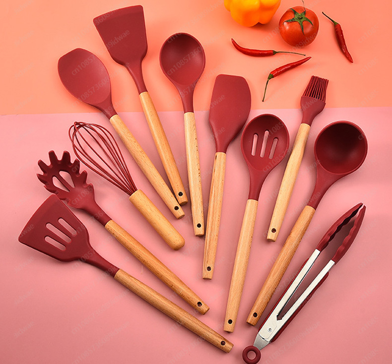 12-Piece silicone cookware set - Kitchen Baking Pan Storage 评论和价格