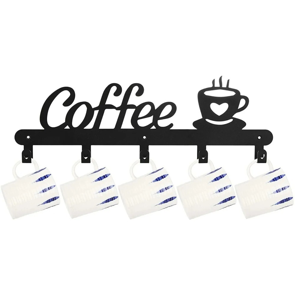 Metal Wall Mounted Coffee Mug  - Kitchen Baking Gifts 评论和价格