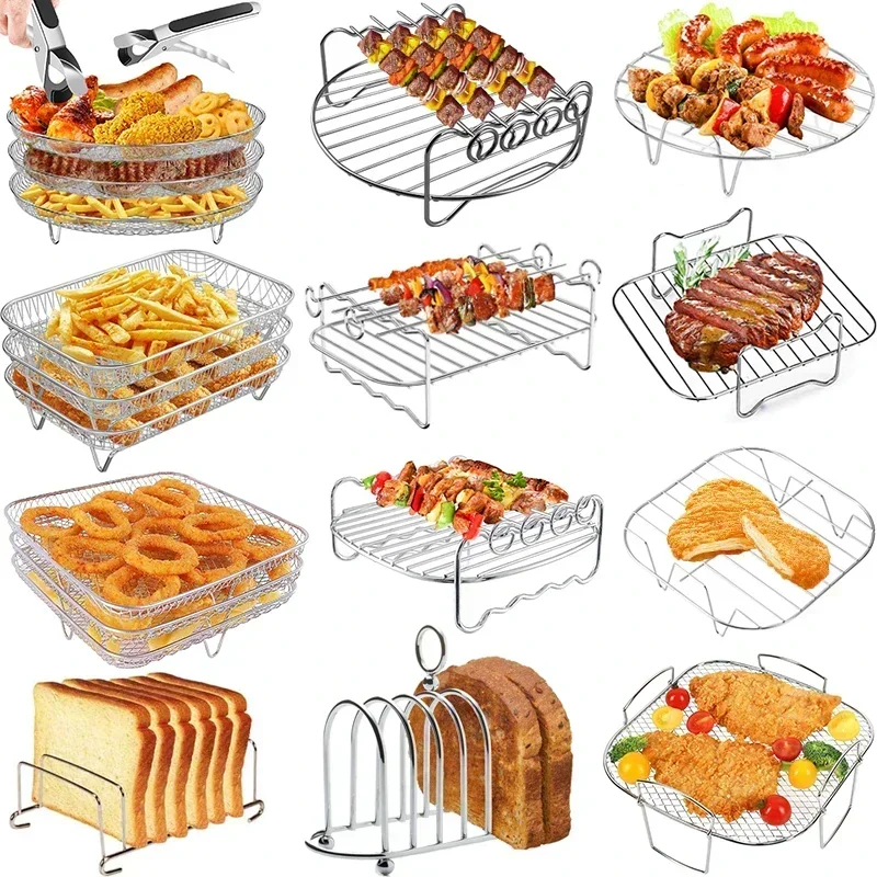 Metal Square/Round/Rectangle O - Kitchen Baking Tray Rack 评论和价格