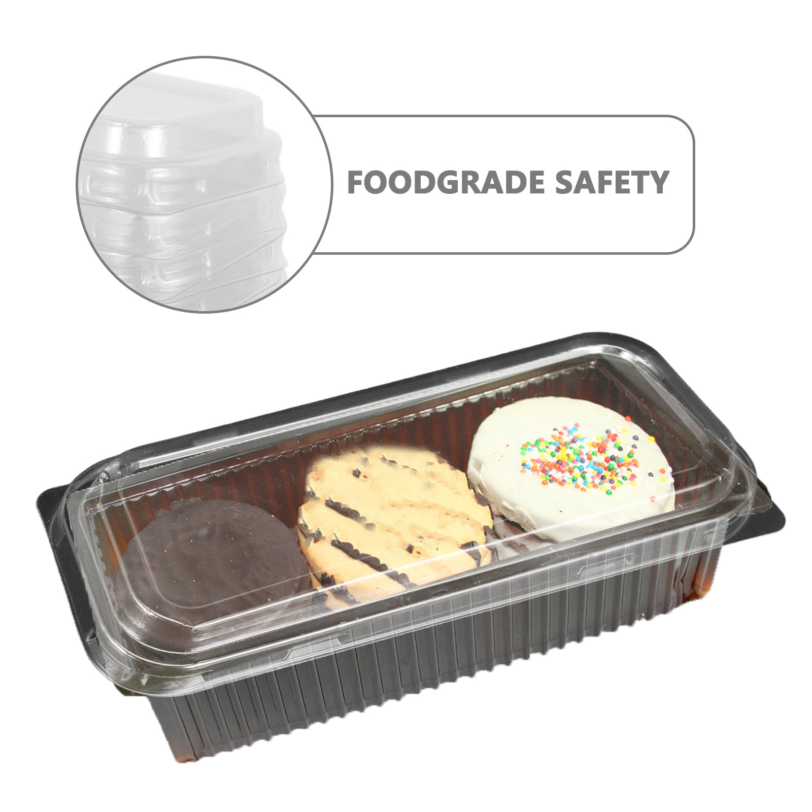 50Pcs Plastic Loaf Baking Lids - Kitchen Bakery 评论和价格