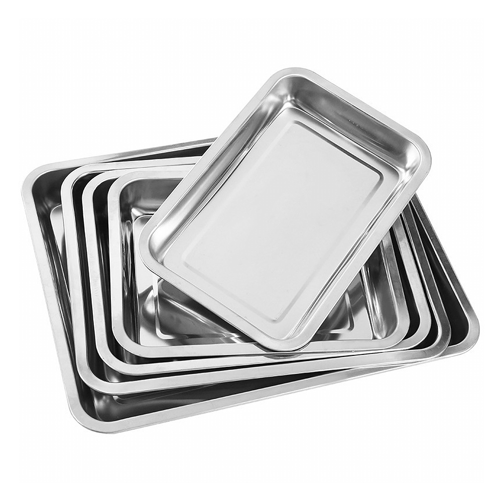 1PCS Stainless Steel Food Deep - Kitchen Baking Pan Storage 评论和价格