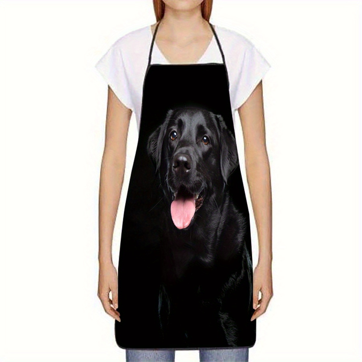 1 Black Labrador Dog Print Apr - Kitchen Baking Cloth 评论和价格