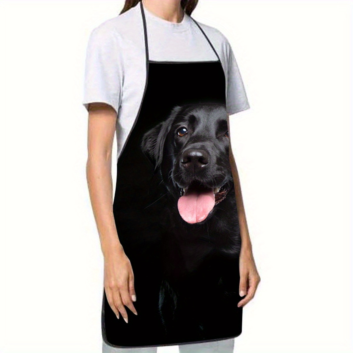 1 Black Labrador Dog Print Apr - Kitchen Baking Cloth 评论和价格