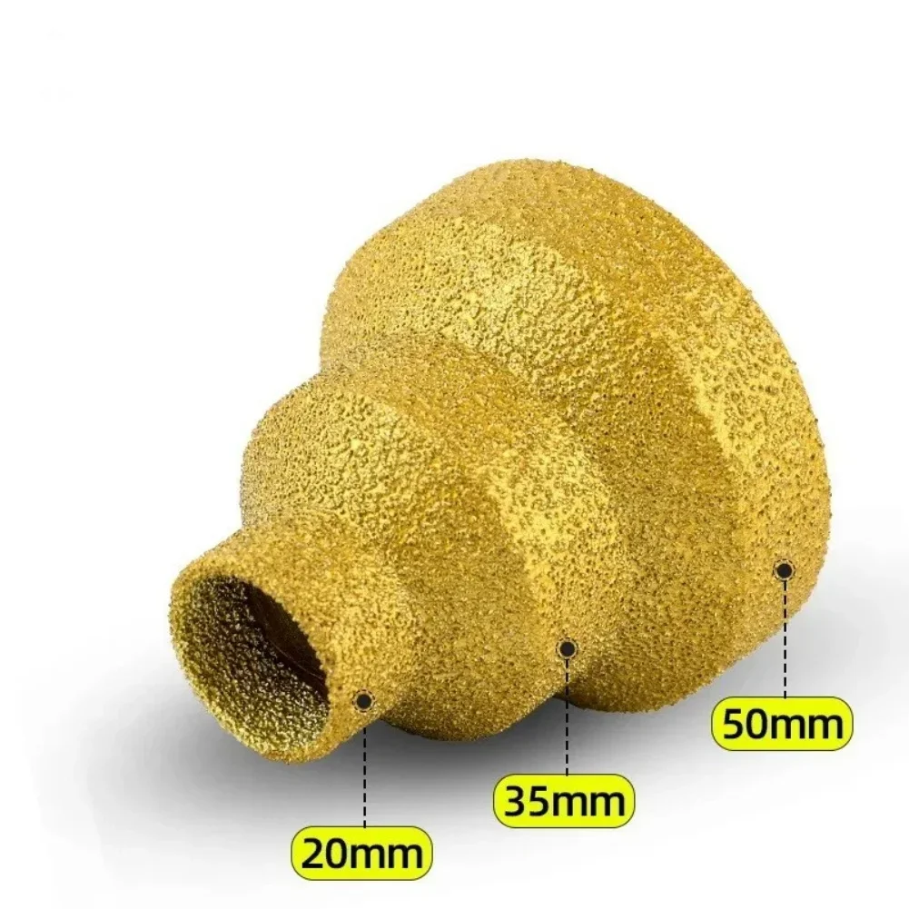 20-50mm Brazing Step Drill Bit - Rolling Pin Marble 评论和价格