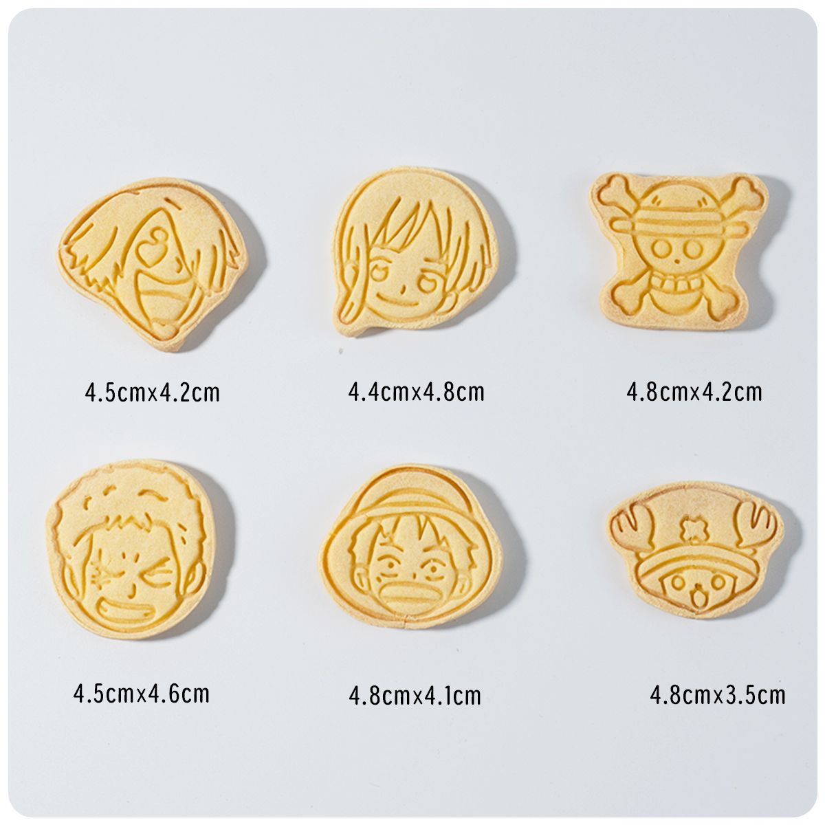 Anime One Piece Cookie Cutter  - Kitchen Baking Gifts 评论和价格