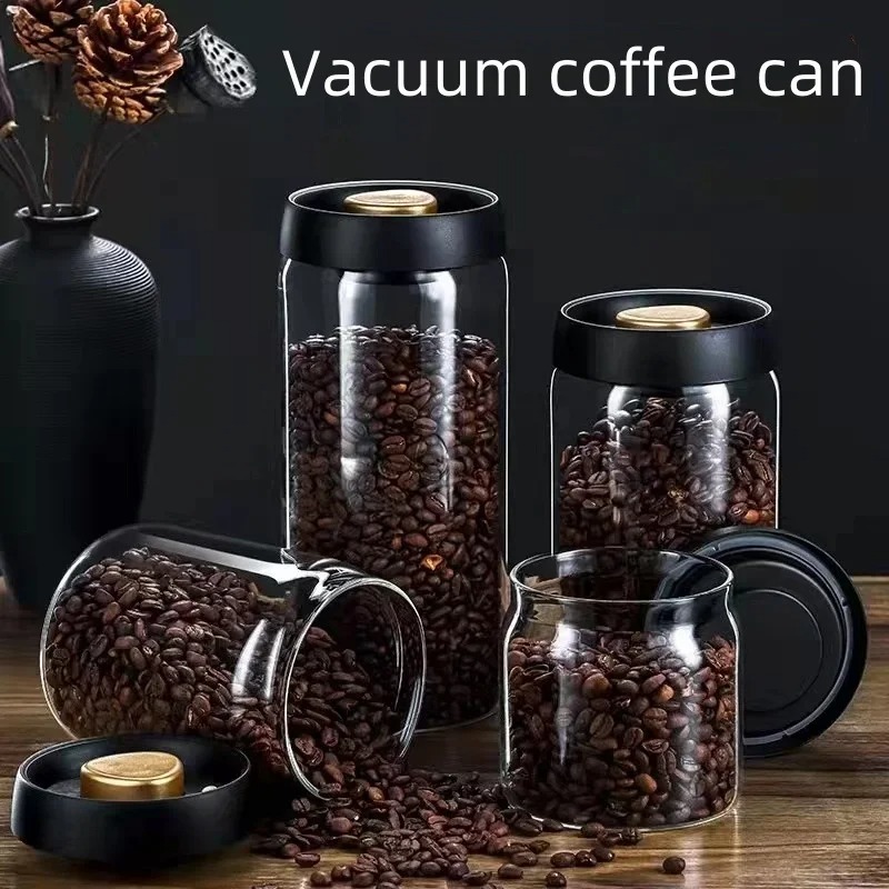 Manual Vacuum Sealed Coffee Ja - Kitchen Job 评论和价格