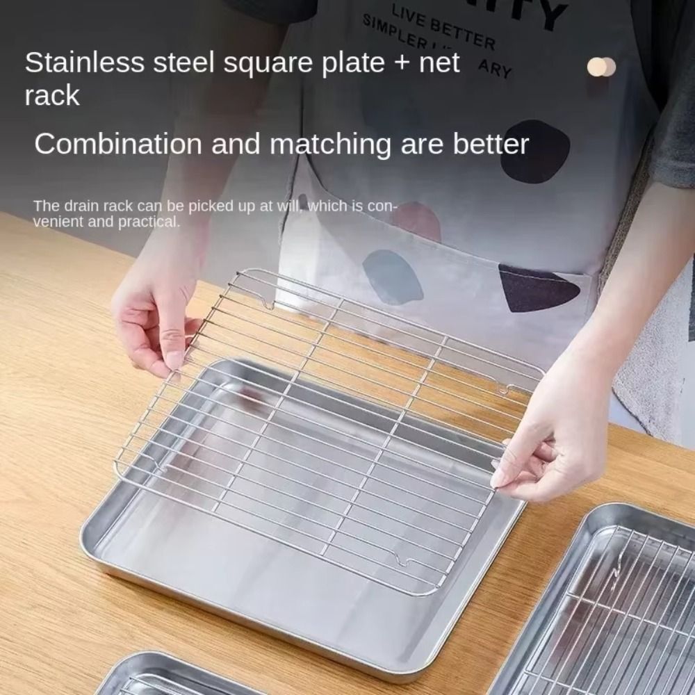 New 304 Stainless Steel Stainl - Kitchen Baking Tray Rack 评论和价格