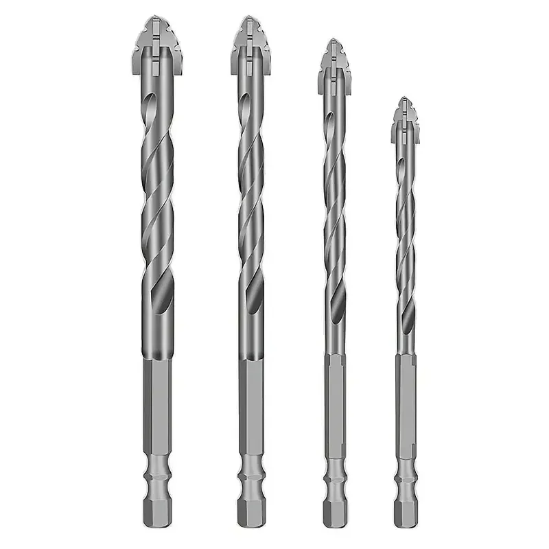 4-Flute Carbide Drill Bit Set  - Rolling Pin Marble 评论和价格