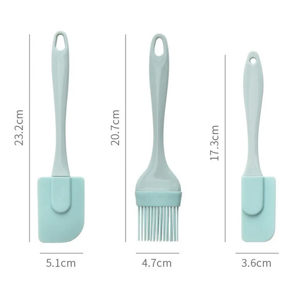 3Pcs Cream Scraper DIY Bread C - Pastry Brush Silicone 评论和价格