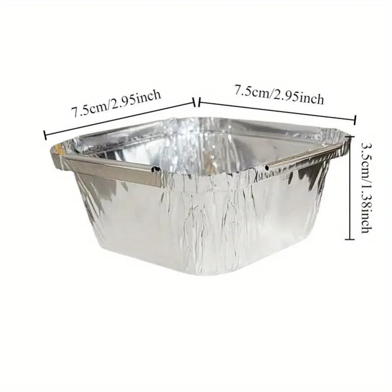 20/40Pcs Square Disposable Alu - Kitchen Baking Pan Storage 评论和价格