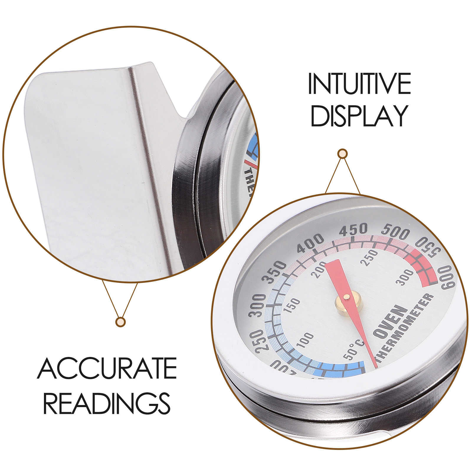 Metal Oven Thermometer Stainle - Kitchen Baking Oven 评论和价格