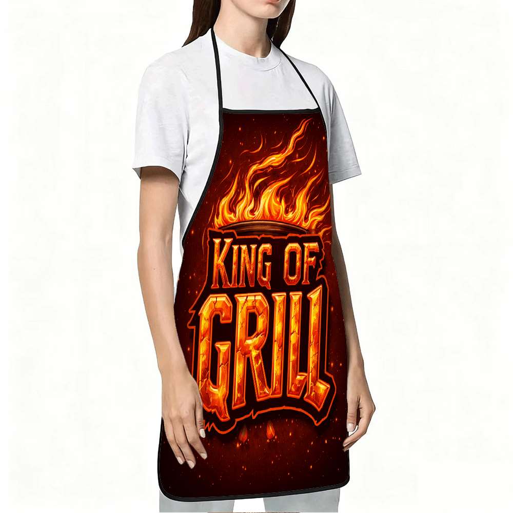 1 Piece of Bbq King Apron, Bbq - Kitchen Baking Ideas 评论和价格