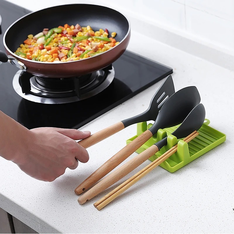 Plastic Spoon Spatula Holder K - Kitchen Baking Tray Rack 评论和价格