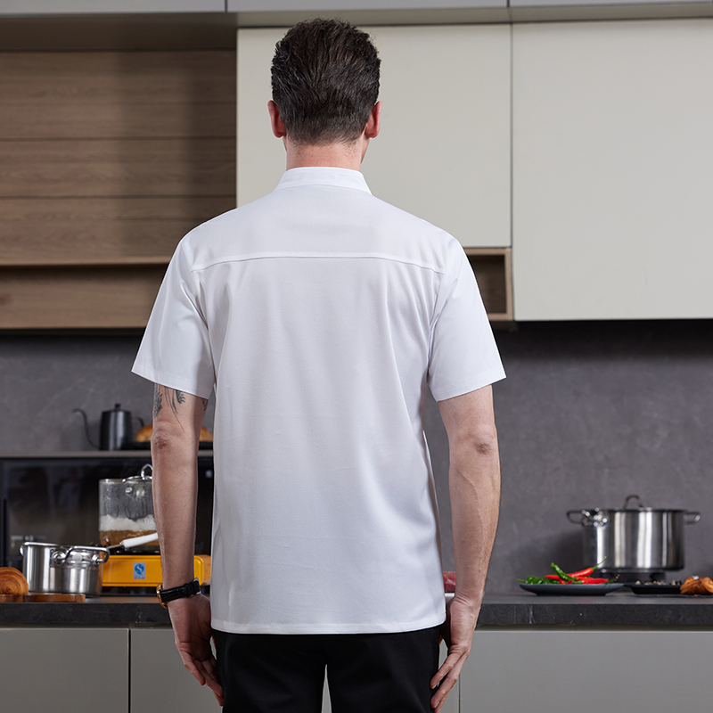 Cook Uniform Chef's Shirt for  - Kitchen Baking Cloth 评论和价格