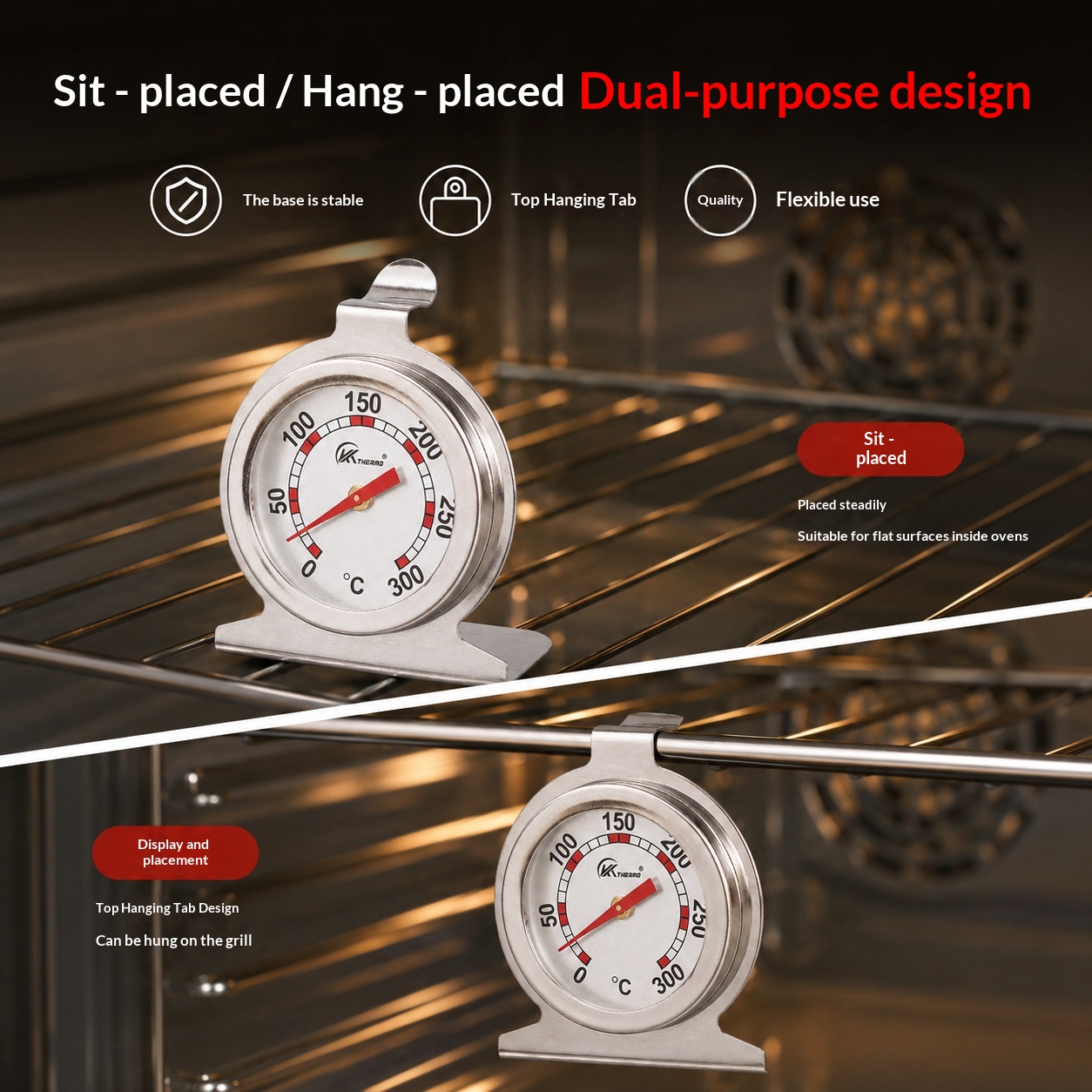 Kitchen Oven Thermometer Food  - Kitchen Baking Oven 评论和价格