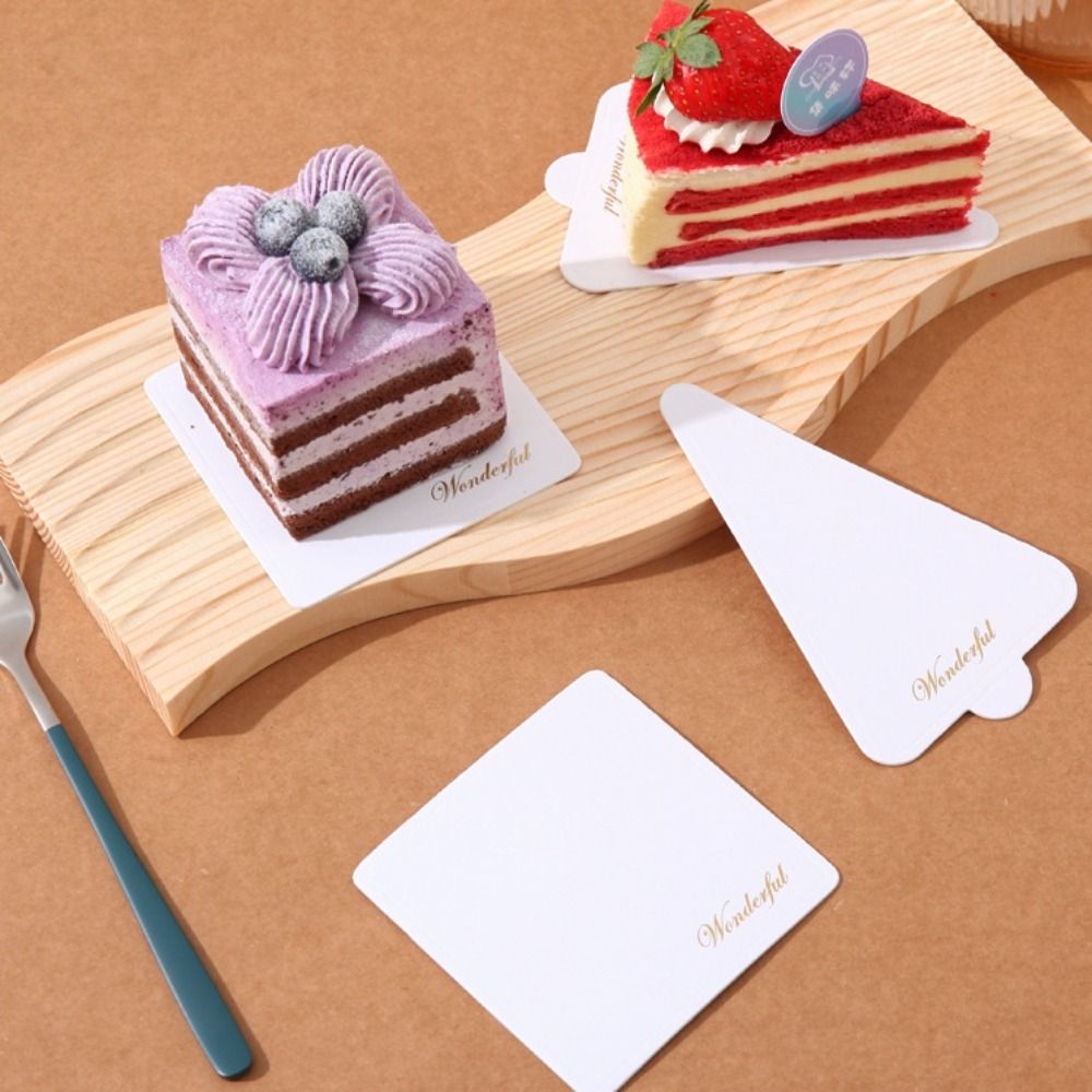 50/100pcs Disposable Dessert B - Cake Board Round 评论和价格