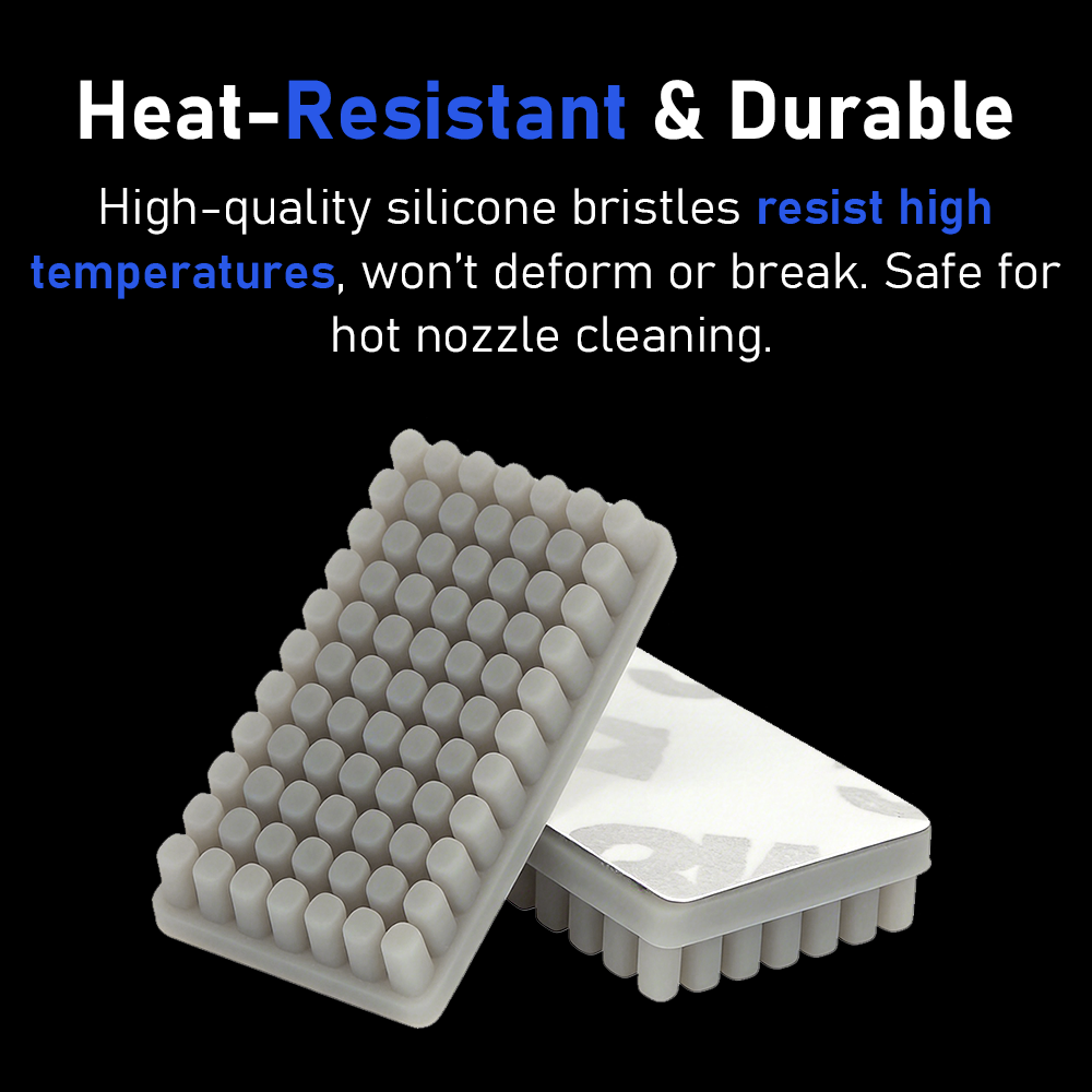 Nozzles Wiper for QIDI Plus 4  - Pastry Brush Silicone 评论和价格