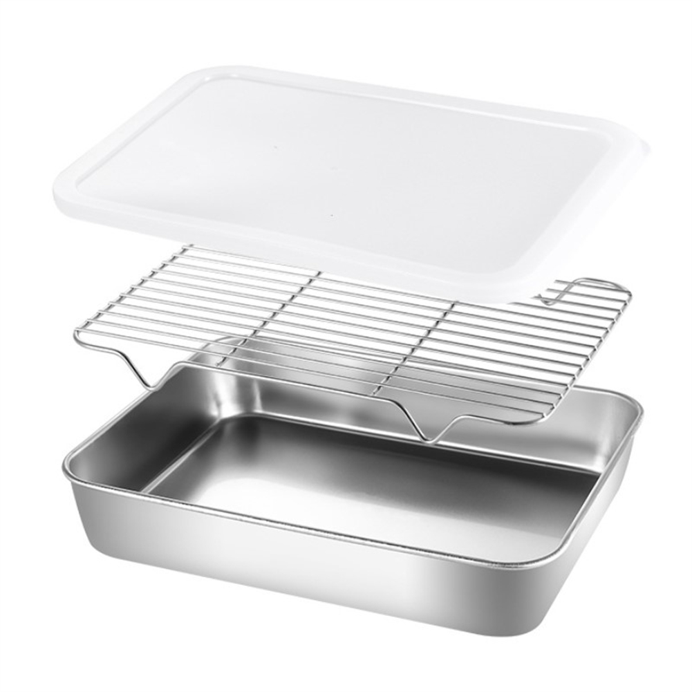 Stainless Steel Baking Pan Tra - Kitchen Baking Tray Rack 评论和价格