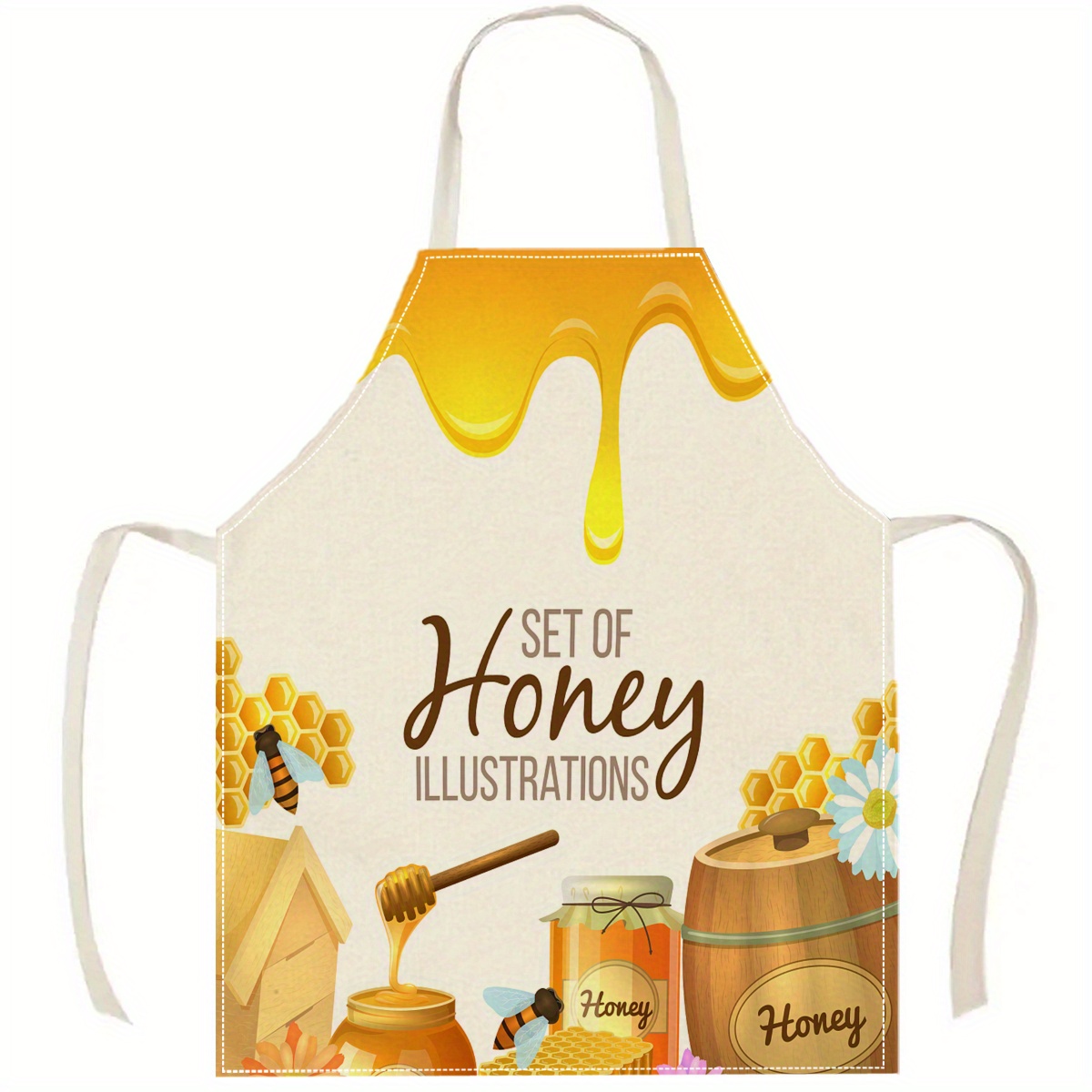 1pc Honey Bee Apron Sweet Kitc - Kitchen Baking Ideas 评论和价格