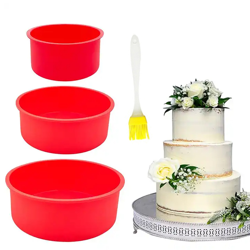 Round Silicone Cake Pan Baking - Springform Pan Set 评论和价格