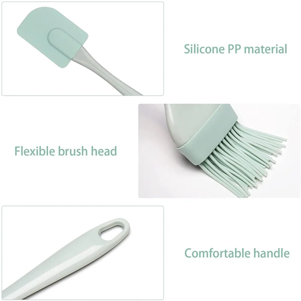 3Pcs Cream Scraper DIY Bread C - Pastry Brush Silicone 评论和价格
