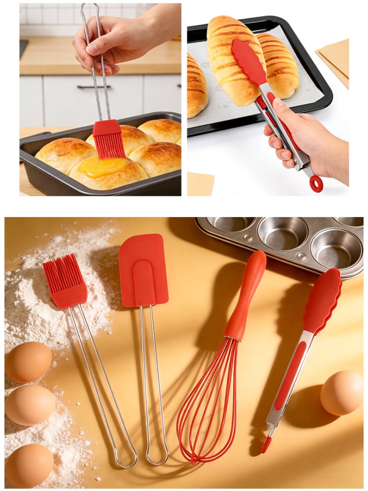 5Pcs Food Grade Silicone Bakin - Pastry Brush Silicone 评论和价格