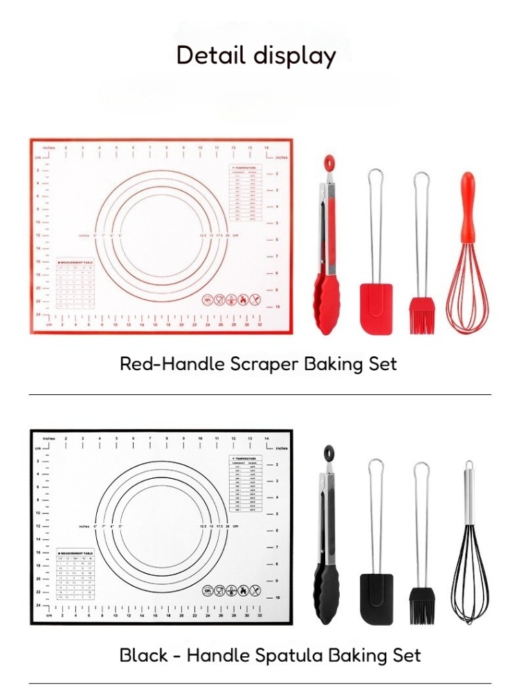 5Pcs Food Grade Silicone Bakin - Pastry Brush Silicone 评论和价格