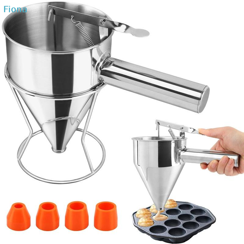 ✔Stainless Steel Funnel Dispen - Kitchen Baking Tray Rack 评论和价格