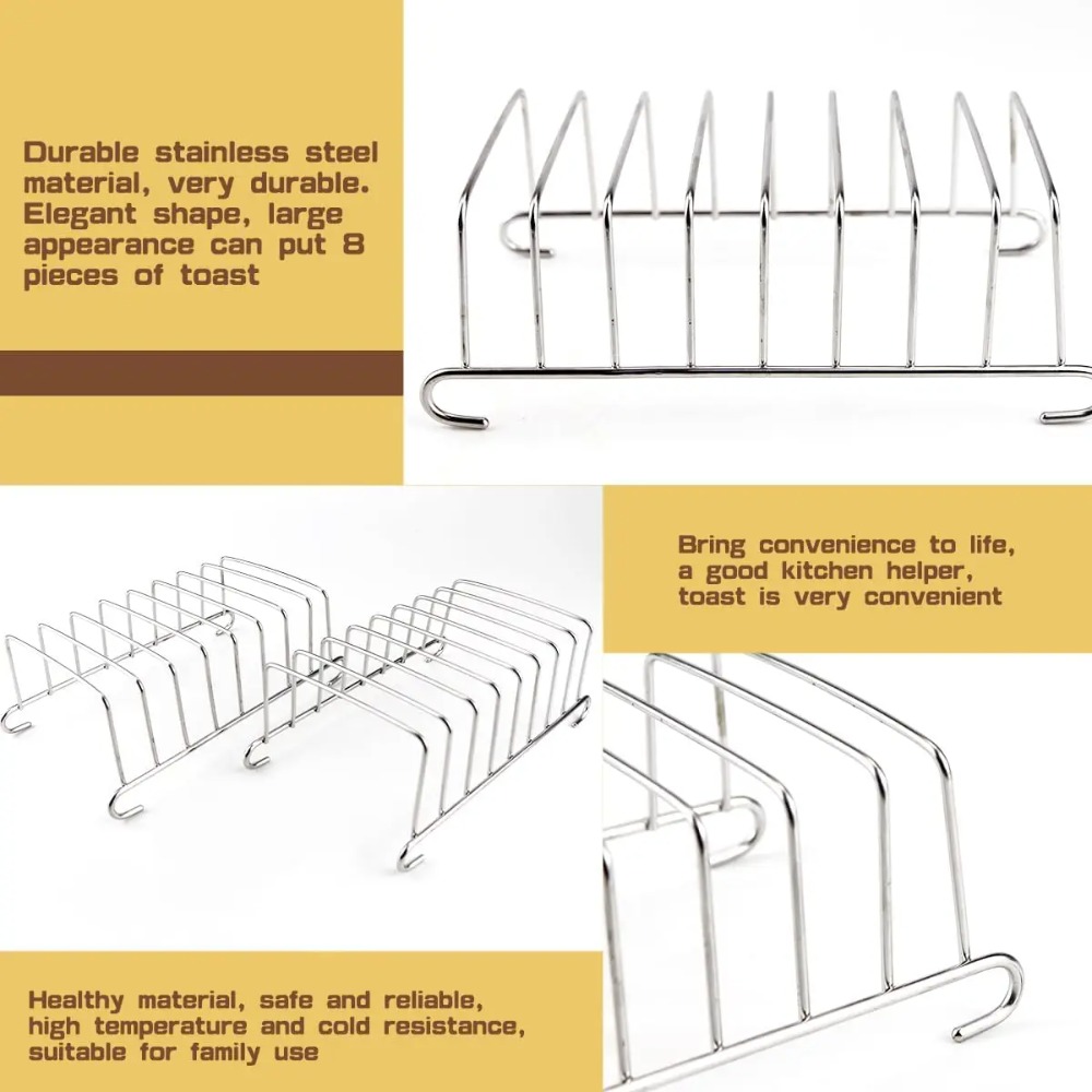 Toast Bread Rack Stainless Ste - Kitchen Baking Pan Storage 评论和价格