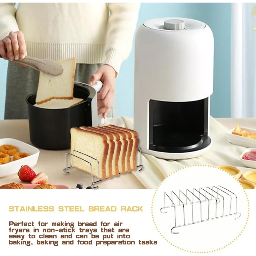 Toast Bread Rack Stainless Ste - Kitchen Baking Pan Storage 评论和价格