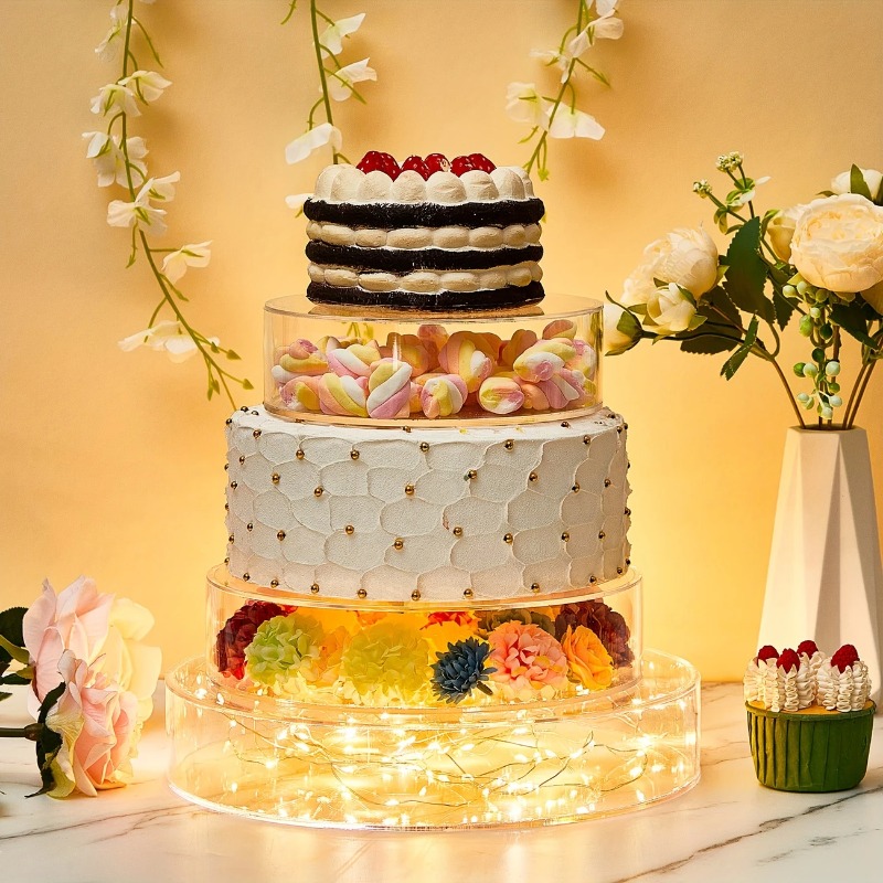 Acrylic Cake Display Round  St - Cake Board Round 评论和价格