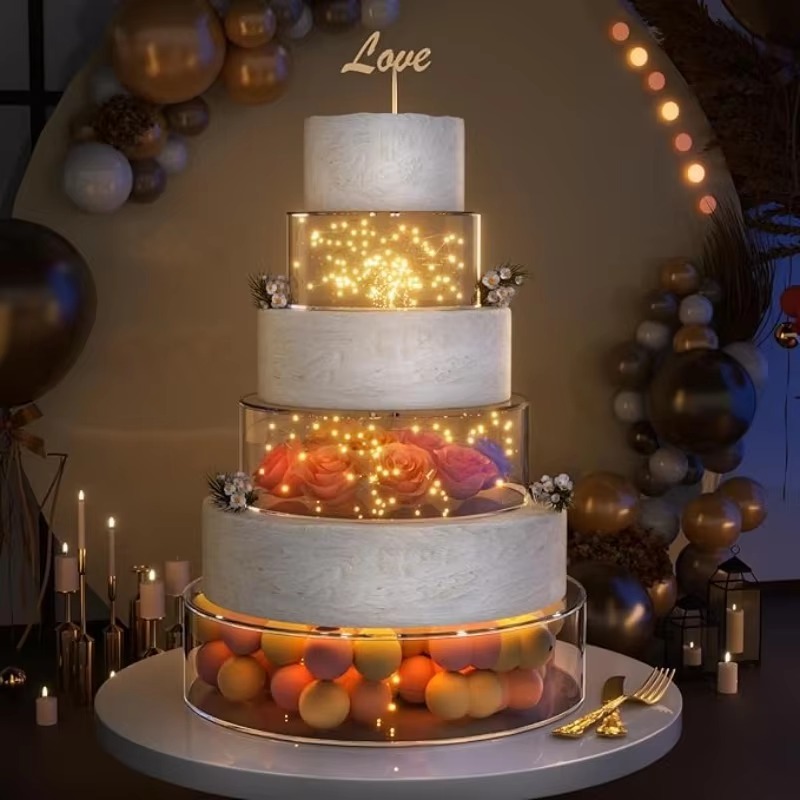 Acrylic Cake Display Round  St - Cake Board Round 评论和价格