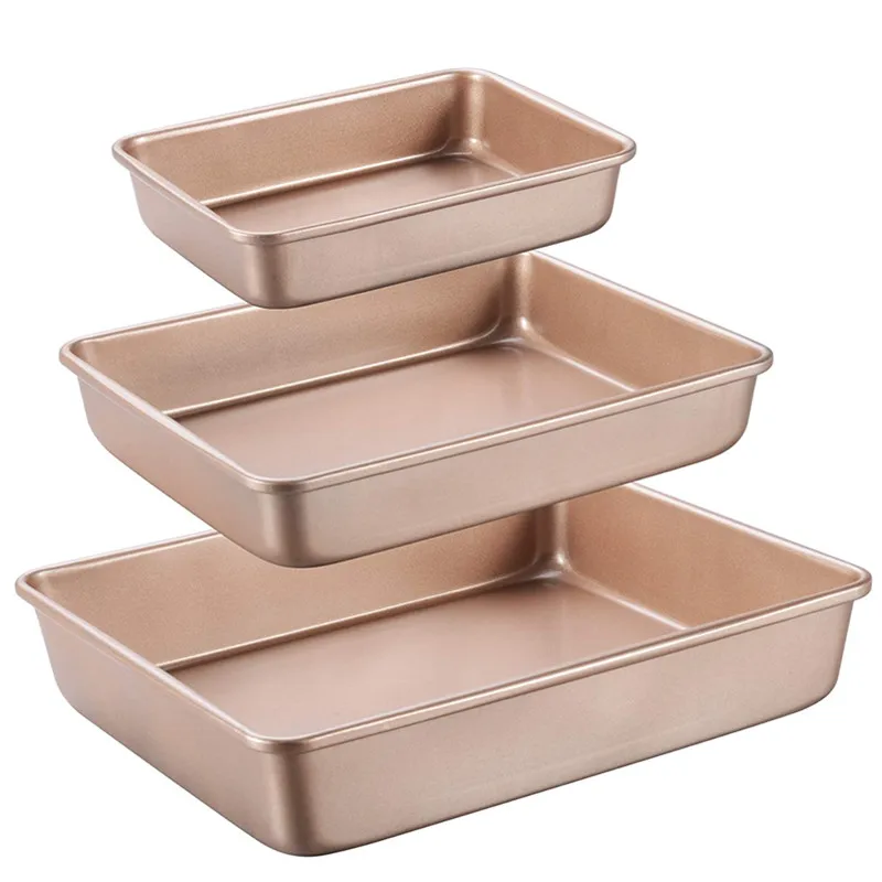 Thicken Carbon Steel Golden Ba - Springform Pan Set 评论和价格
