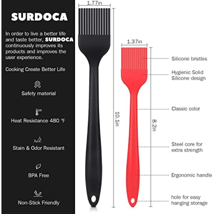 Silicone Pastry Basting Brush  - Pastry Brush Silicone 评论和价格