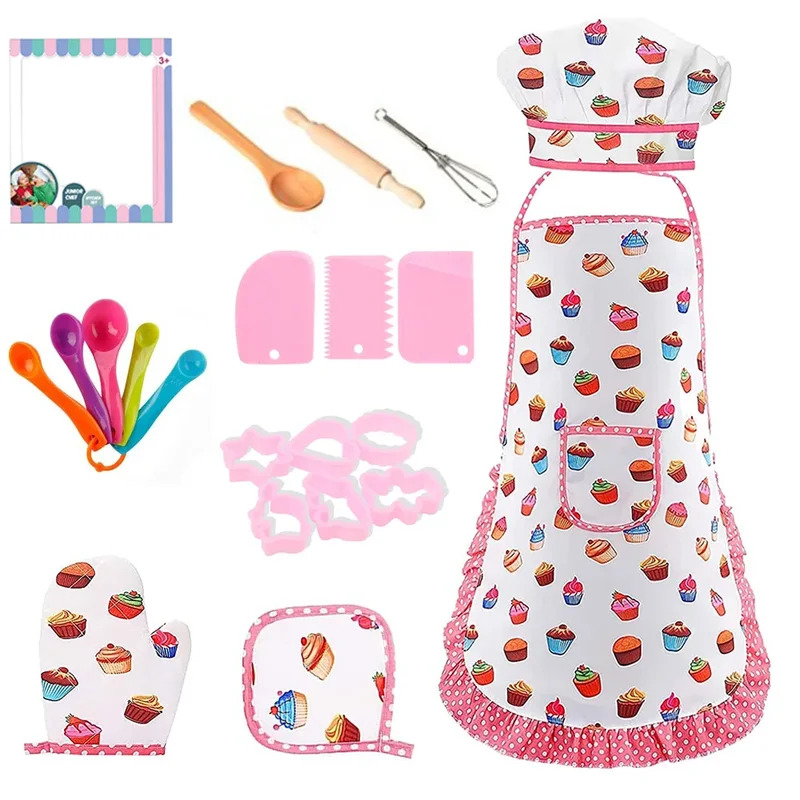 Kitchen Toys Baking Pretend Pl - Kitchen Baking Cloth 评论和价格