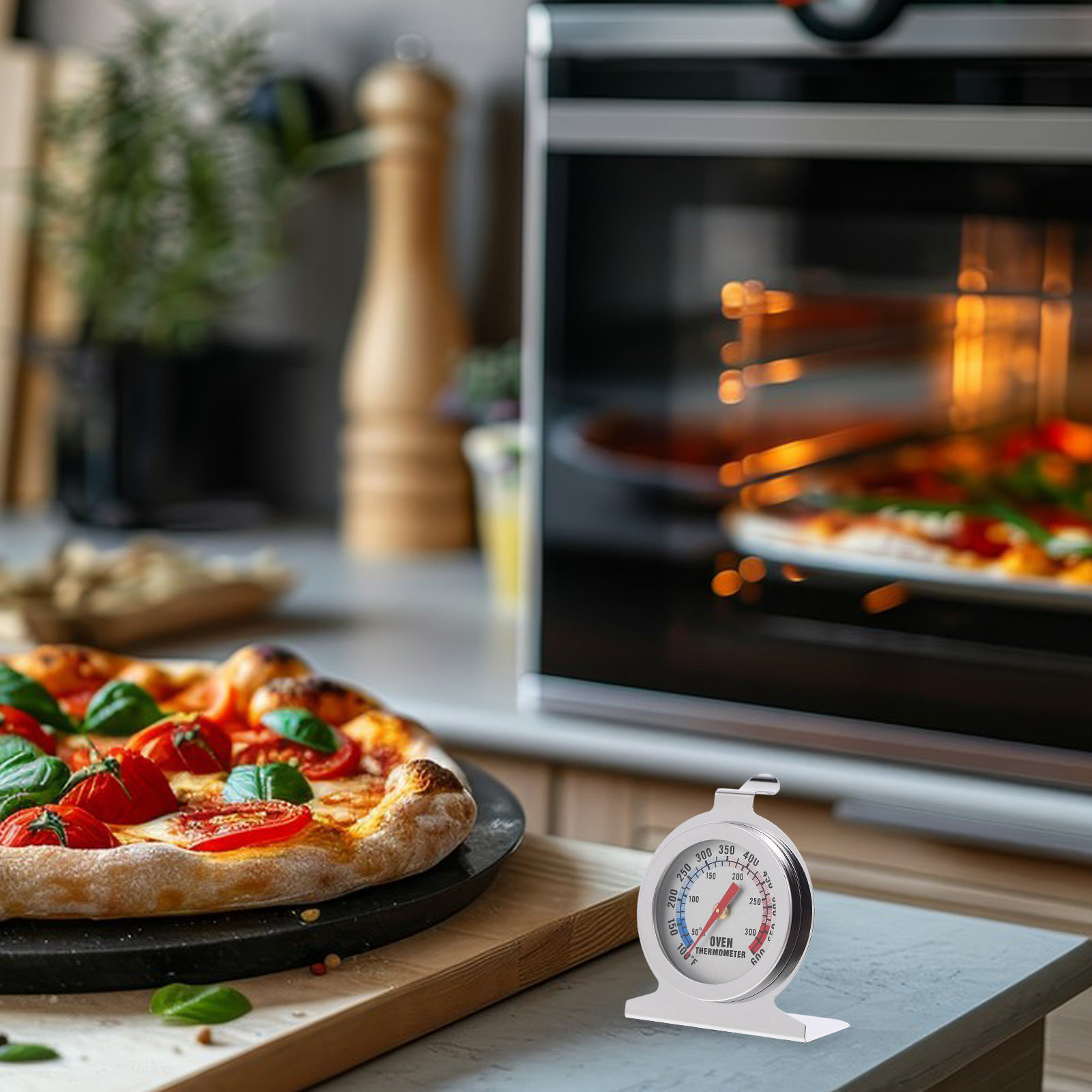 Oven Thermometer Stainless Ste - Kitchen Baking Oven 评论和价格