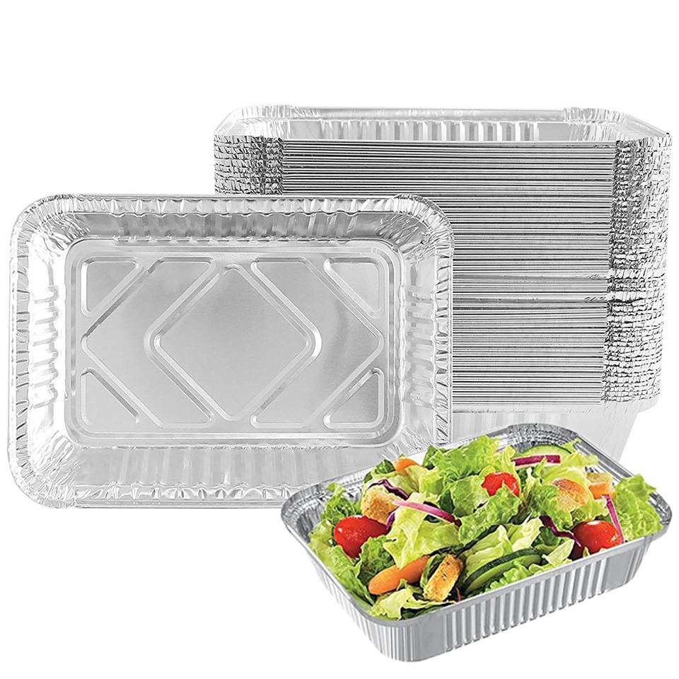 10/20PCS Disposable Aluminum F - Kitchen Baking Pan Storage 评论和价格