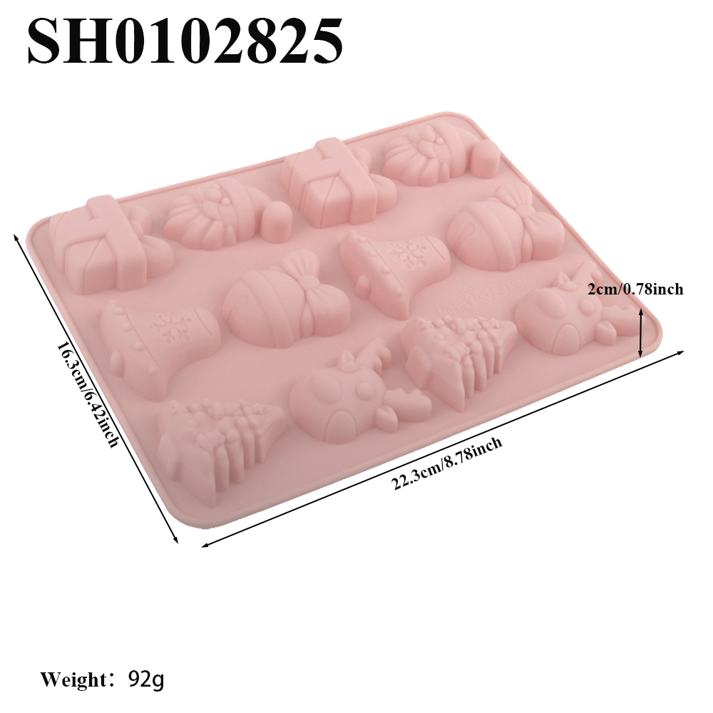 Christmas Element Silicone Cho - Kitchen Baking Gifts 评论和价格