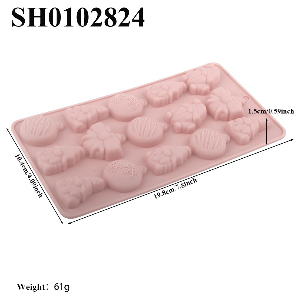 Christmas Element Silicone Cho - Kitchen Baking Gifts 评论和价格