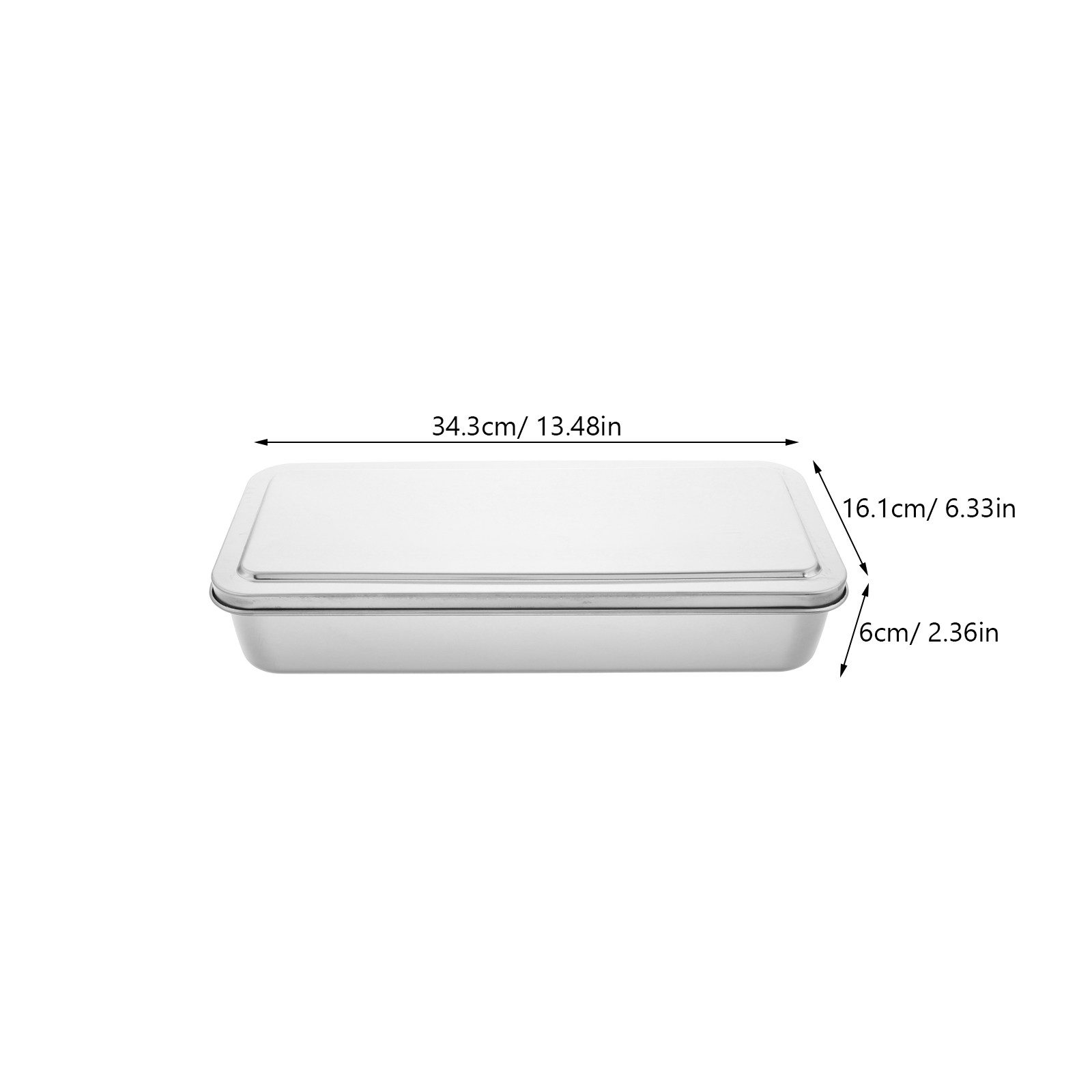 Heavy Duty Stainless Steel Rec - Kitchen Baking Pan Storage 评论和价格