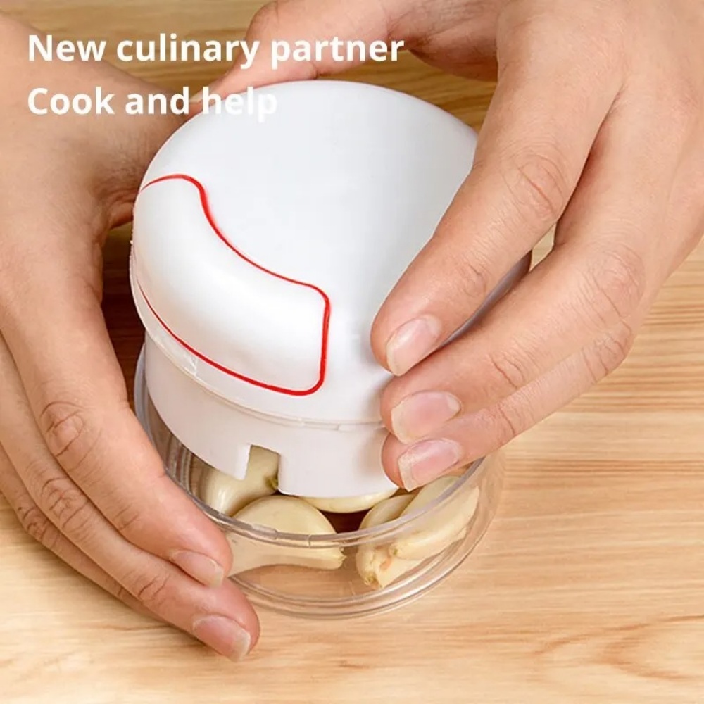 Manual Garlic Masher Hand Pull - Kitchen Job 评论和价格