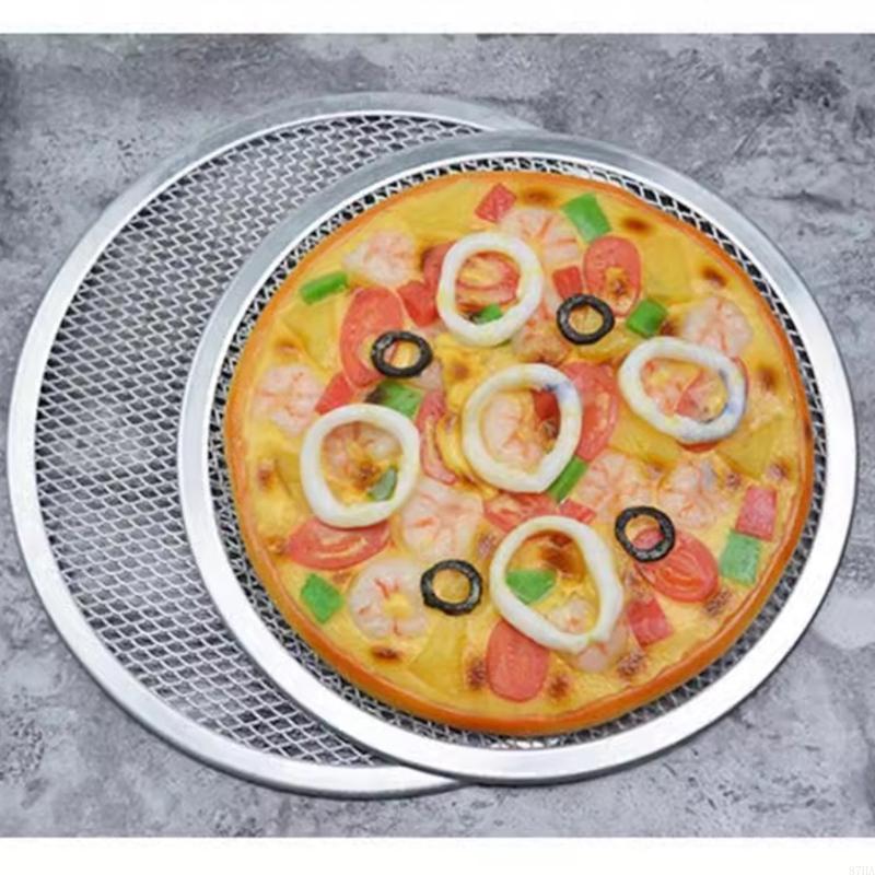 Round Aluminum Pizza Screen, O - Kitchen Baking Center 评论和价格