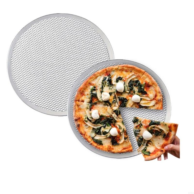 Round Aluminum Pizza Screen, O - Kitchen Baking Center 评论和价格