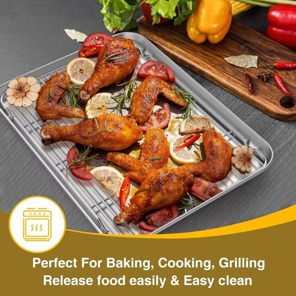 New 304 Stainless Steel Stainl - Kitchen Baking Tray Rack 评论和价格