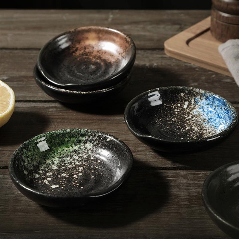 4pcs Ceramic plate Japanese sn - Cake Board Round 评论和价格