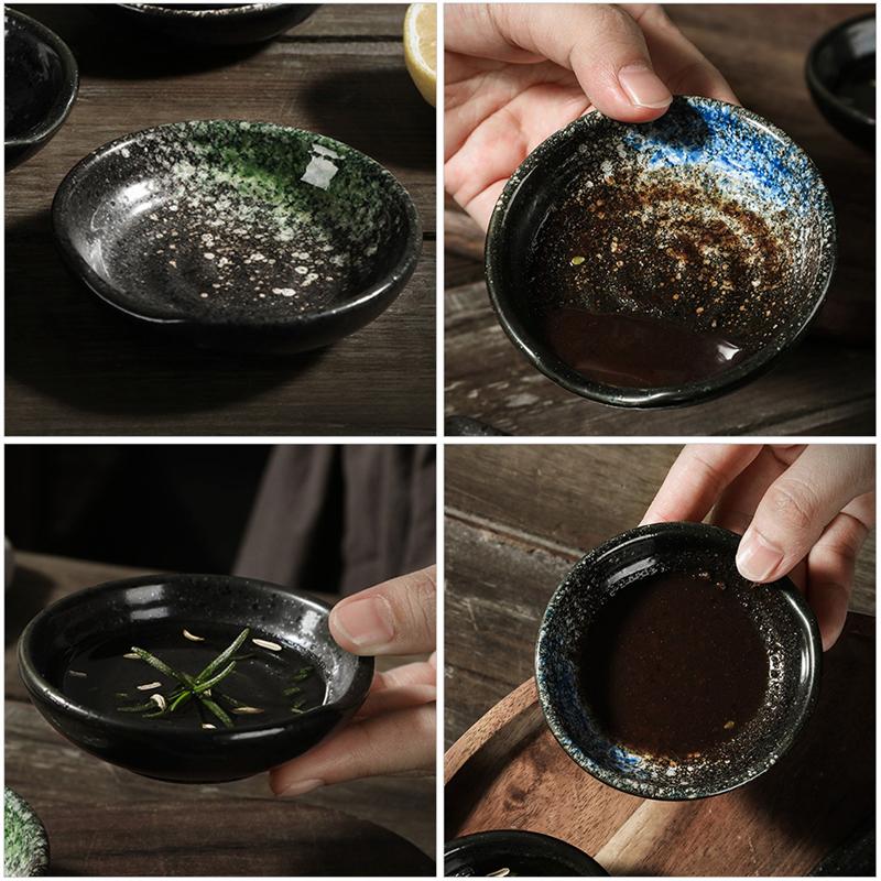 4pcs Ceramic plate Japanese sn - Cake Board Round 评论和价格